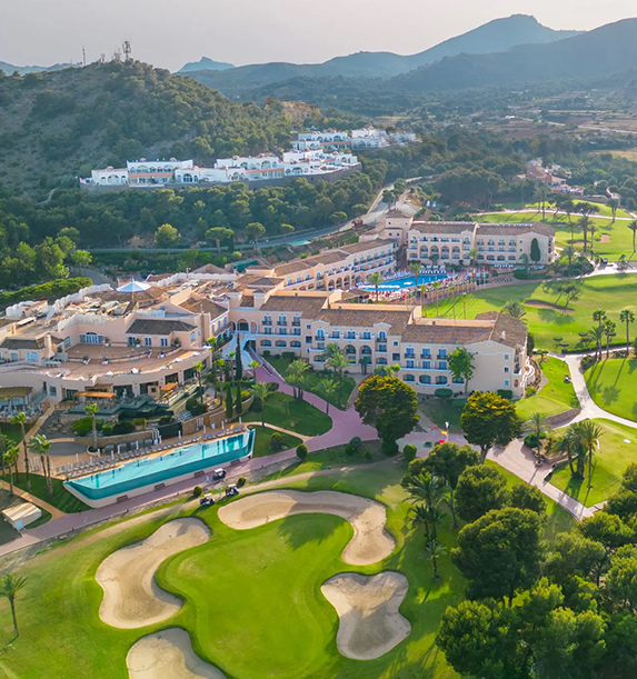 Plano general del Grand Hyatt La Manga Club Golf & Spa
